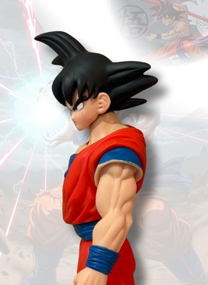 Dragon Ball Z Super Saiyan Goku Action Figure – Red Gi Anime Collectible Toy - Image 3